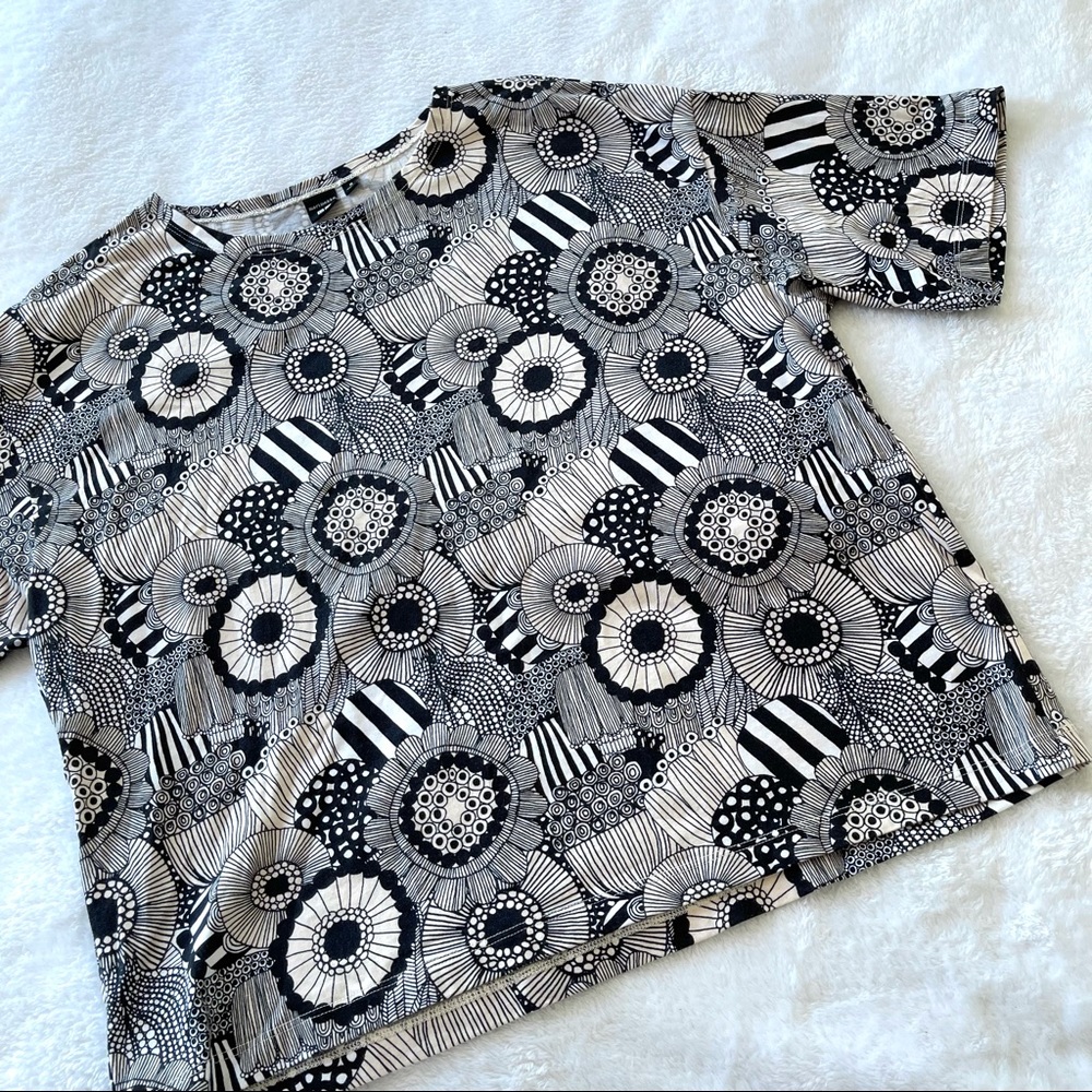 Marimekko Uniqlo Boxy Top